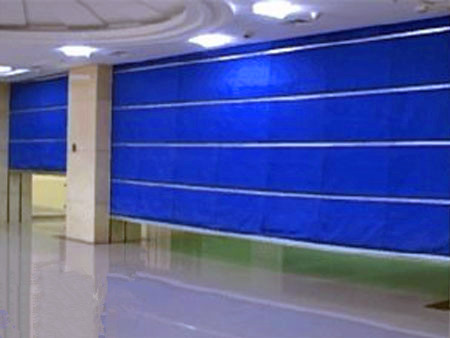 擋煙垂壁布屬于硅膠布嗎? 山東防火卷簾門,擋煙垂壁